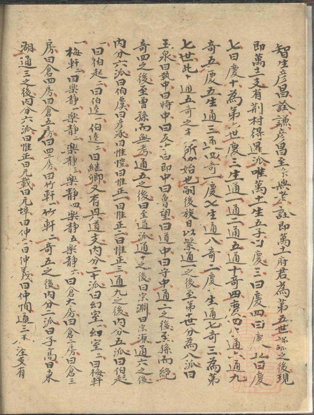 _华氏世系原本_