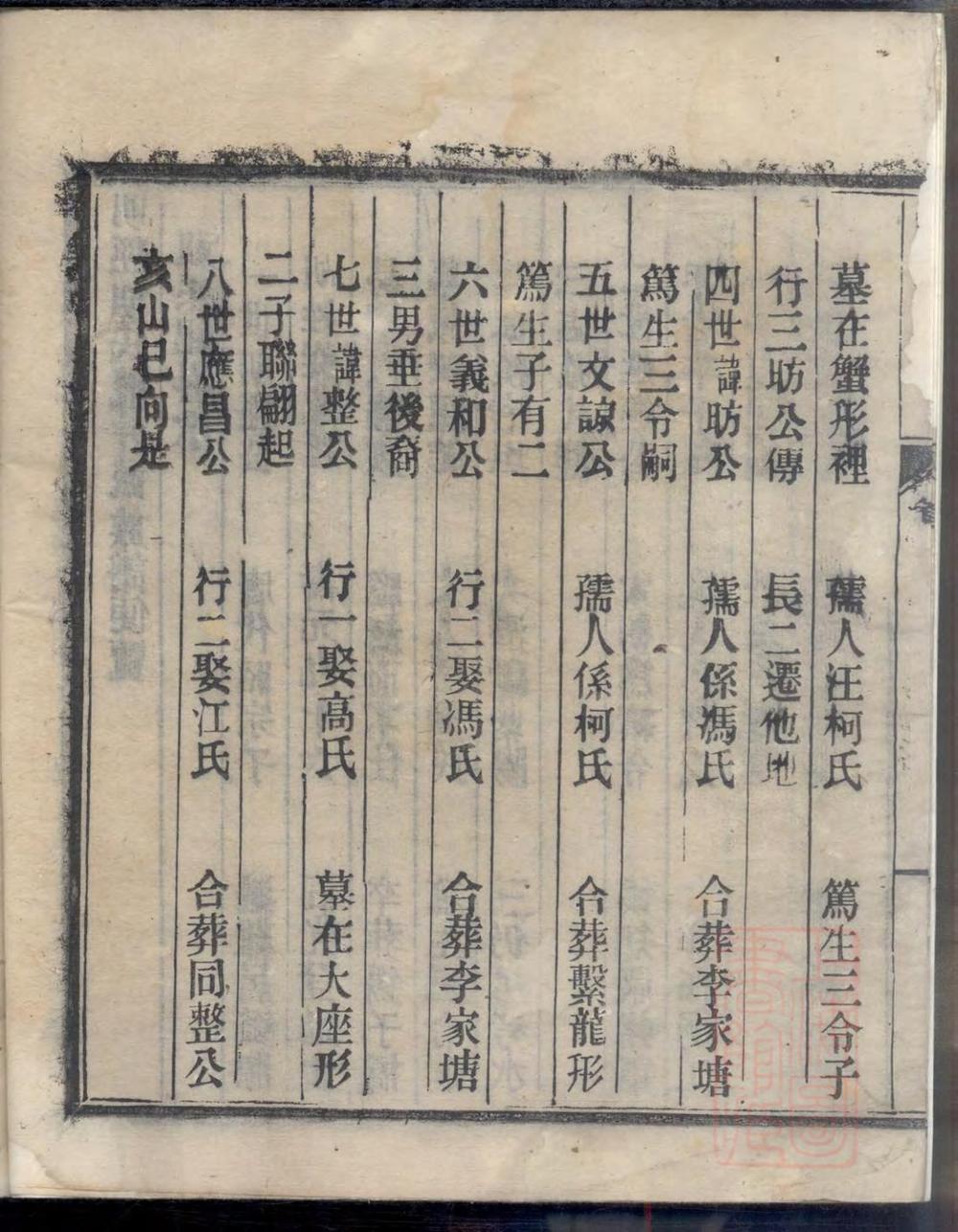 _明经胡氏龙井派族谱_