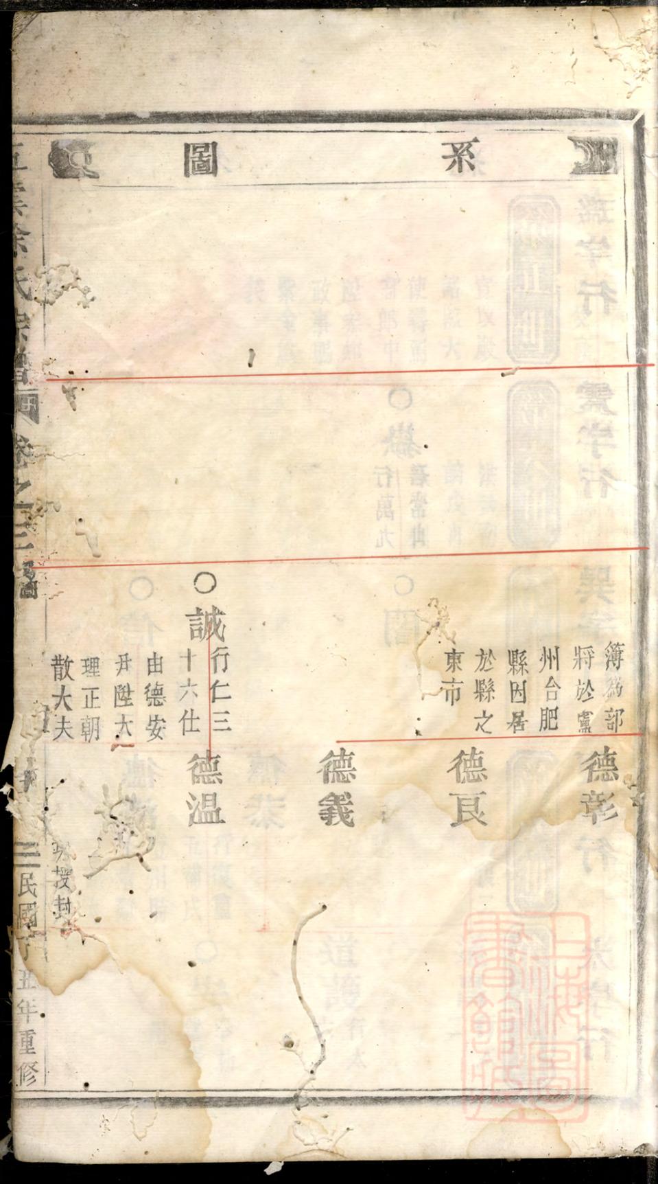 _五云东川徐氏宗谱_