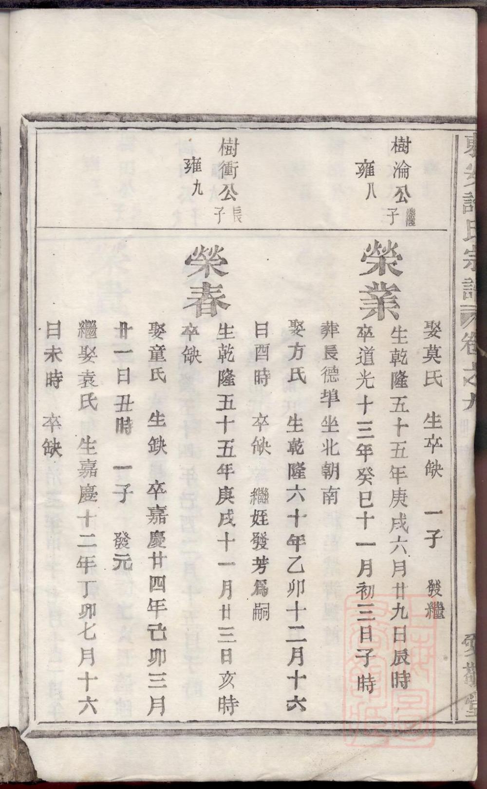 _东安许氏宗谱_