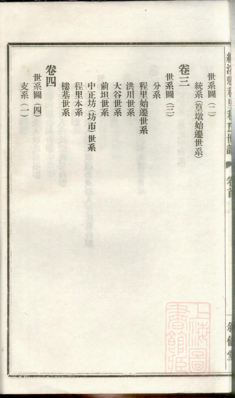 _绩溪程里程叙伦堂世谱_