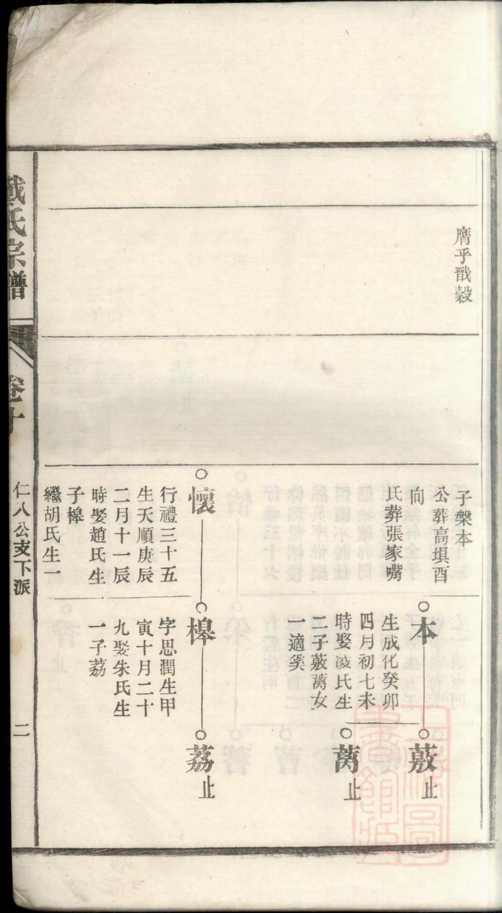 _蒋溪戴氏宗谱_