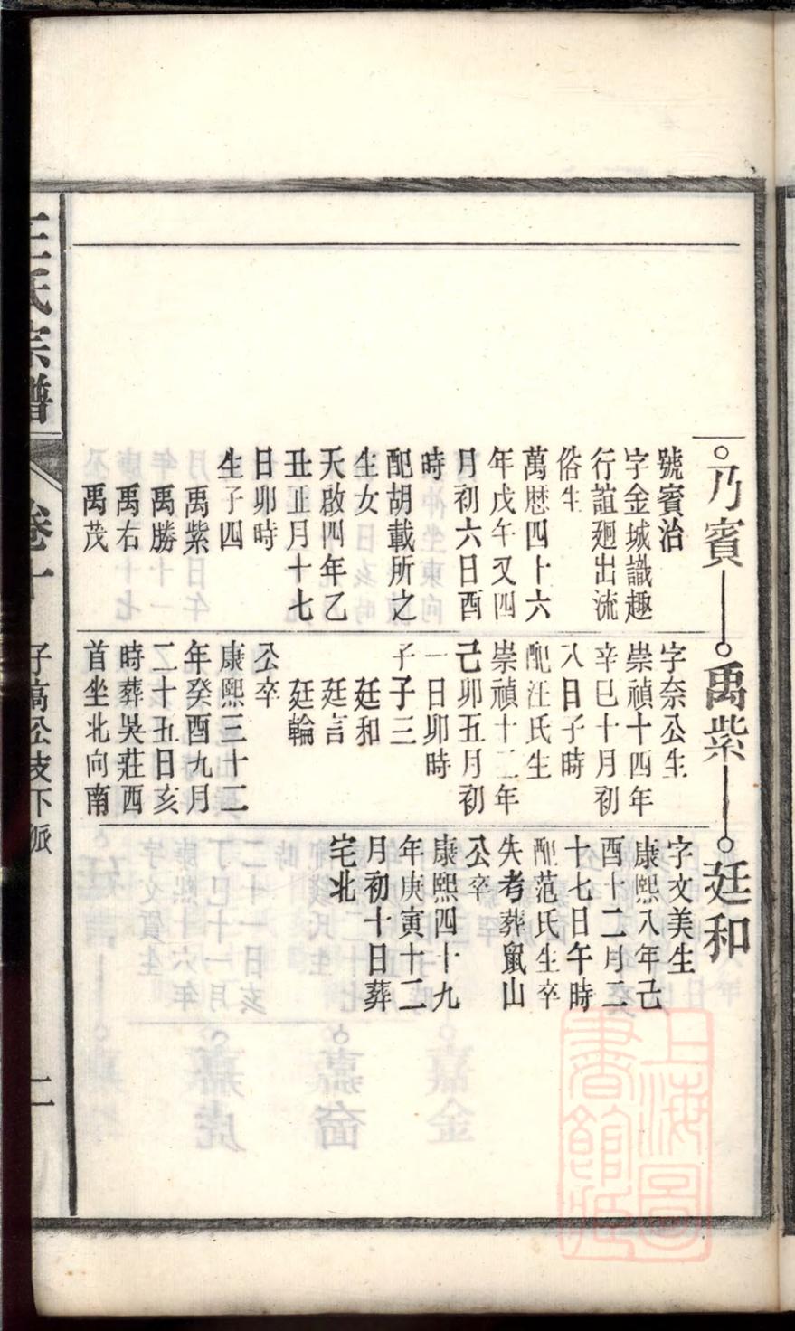 _桐城白阳金社王氏宗谱_