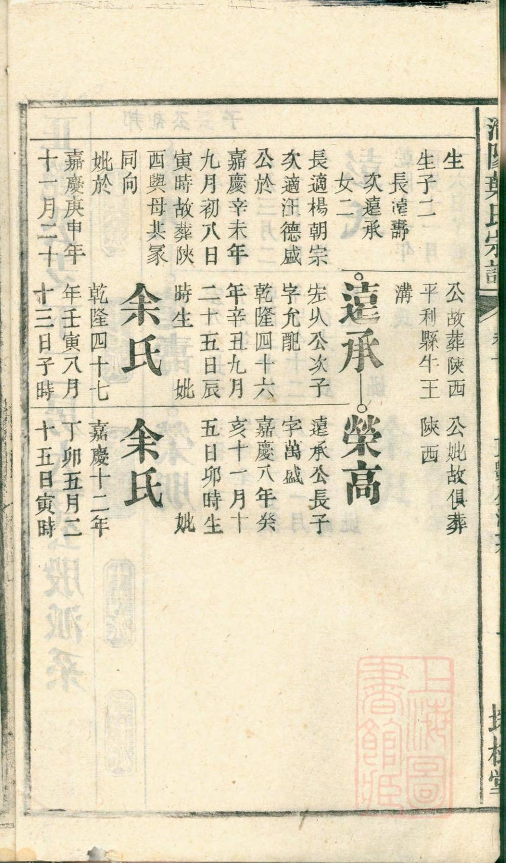 _潜阳叶氏宗谱_