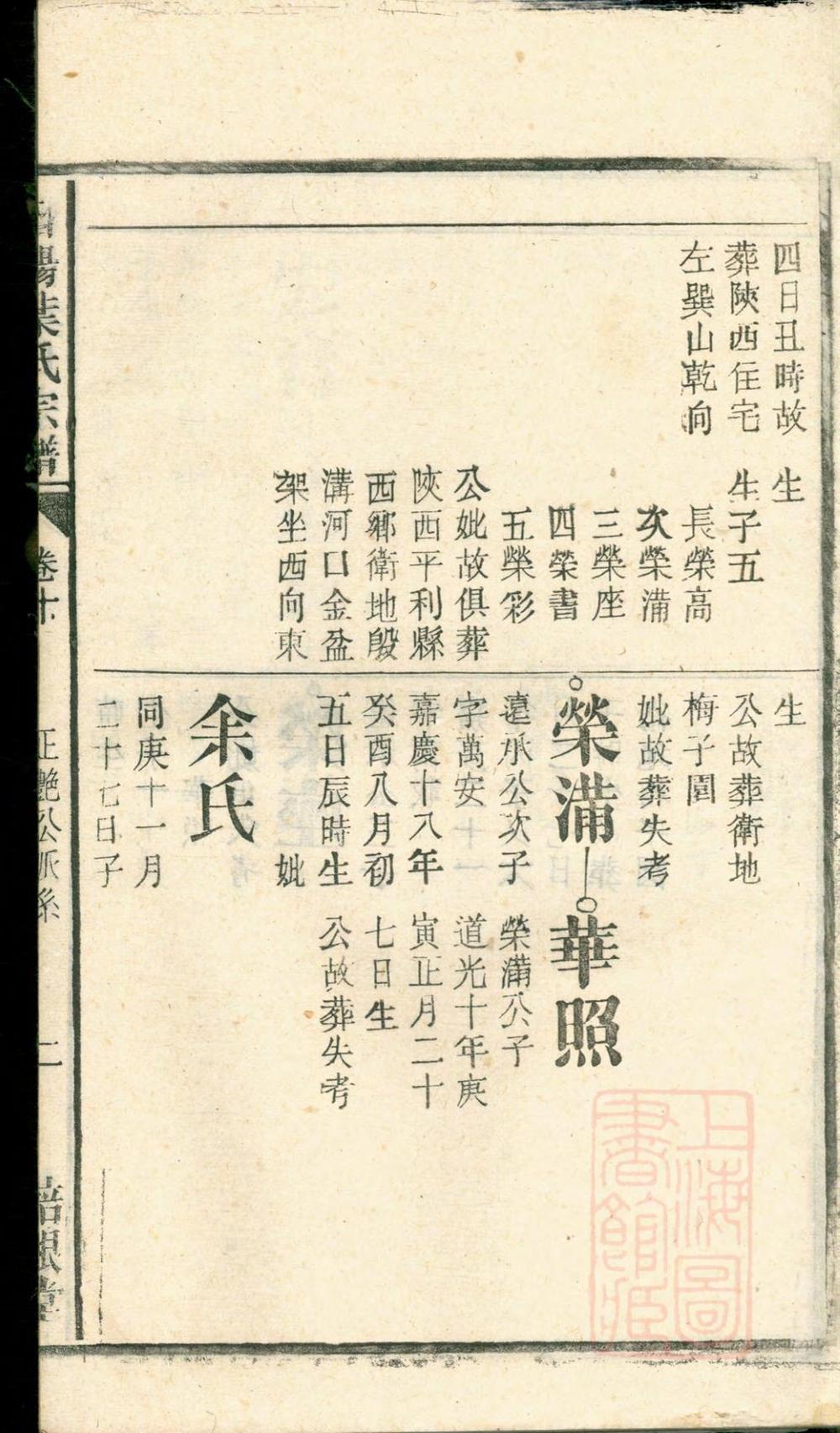 _潜阳叶氏宗谱_