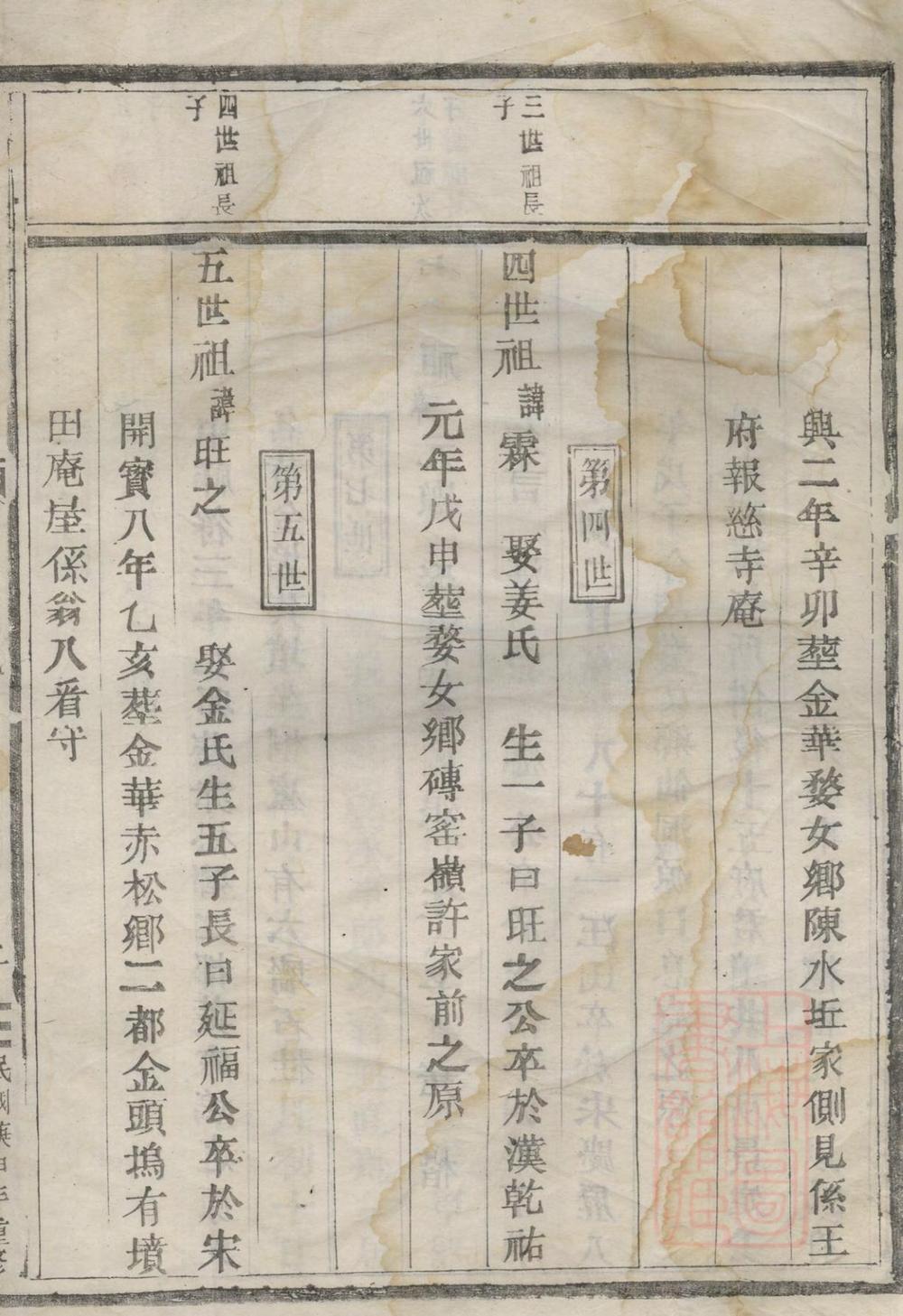 _东阳何府何氏宗谱_