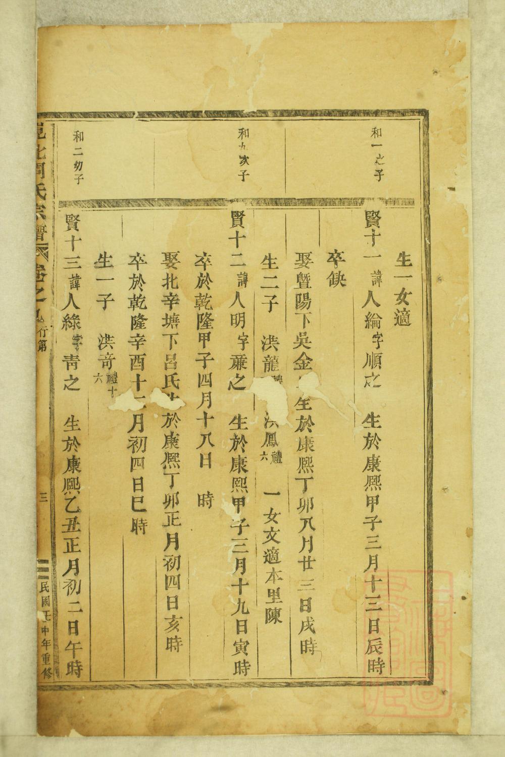 _岘北周氏宗谱_