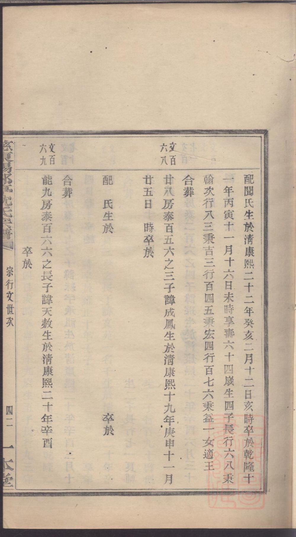 _慈东赐亭沈氏续修宗谱_