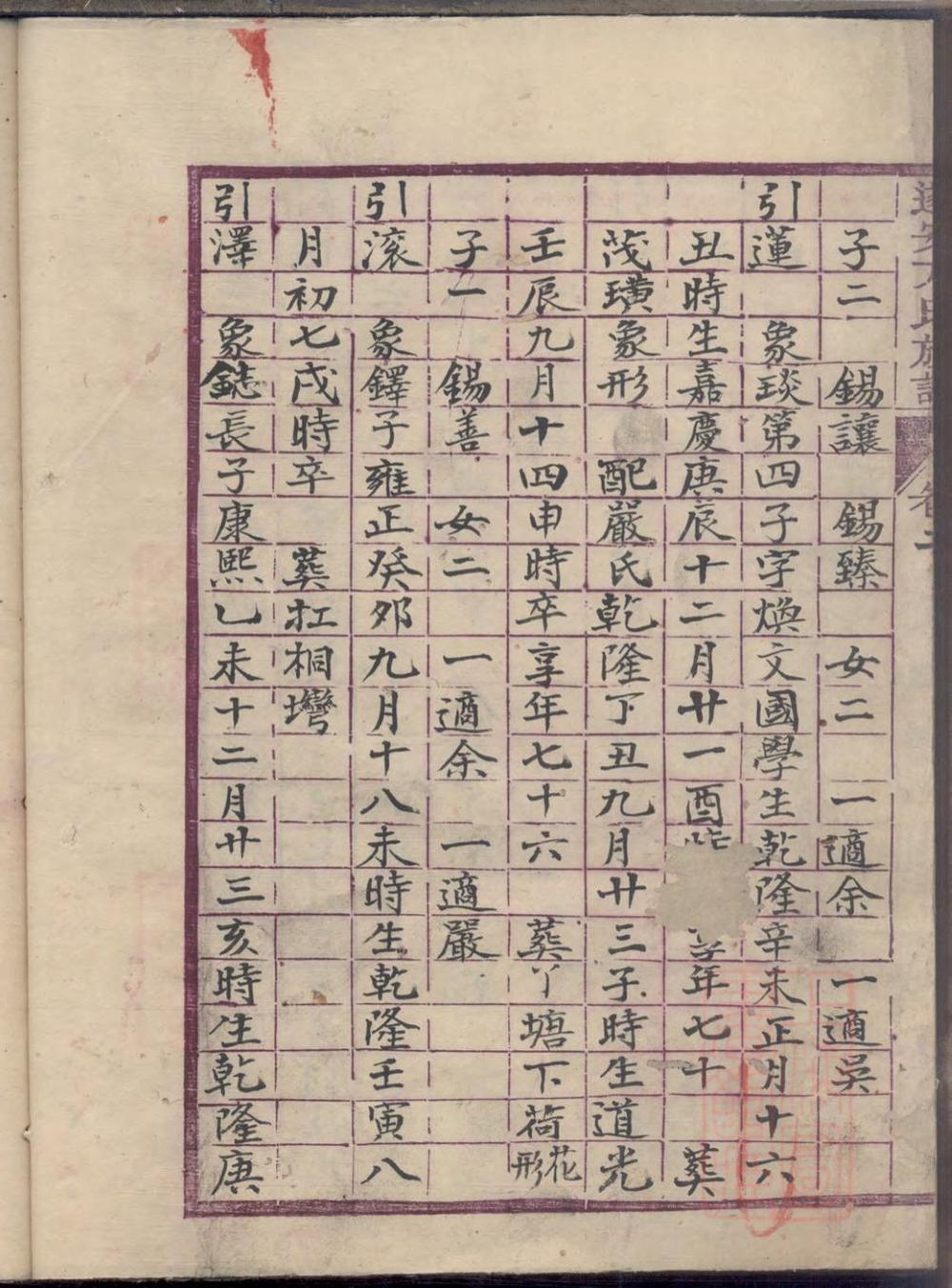 _遂安方氏族谱_