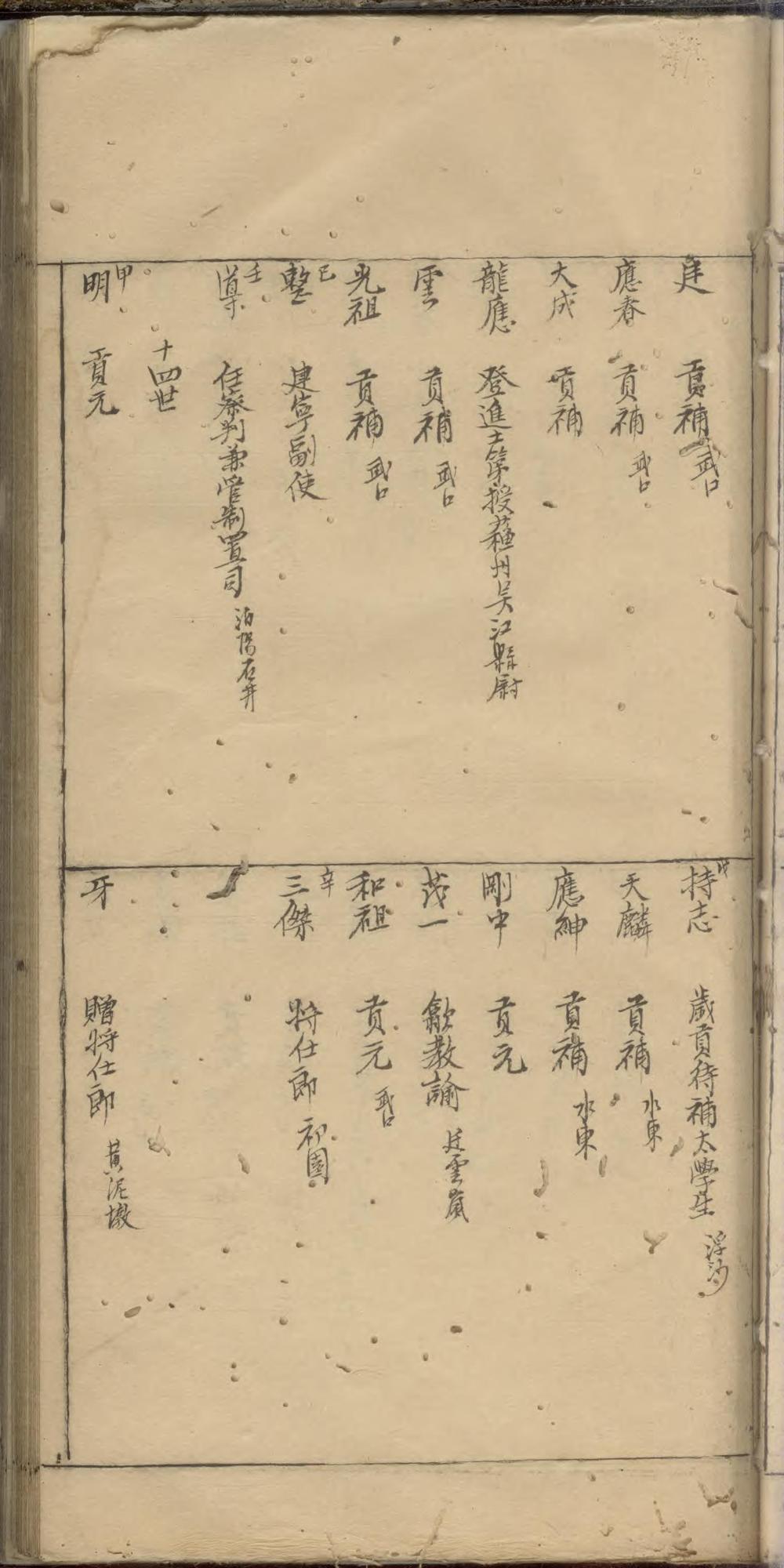 _藤溪王氏摘支世谱_