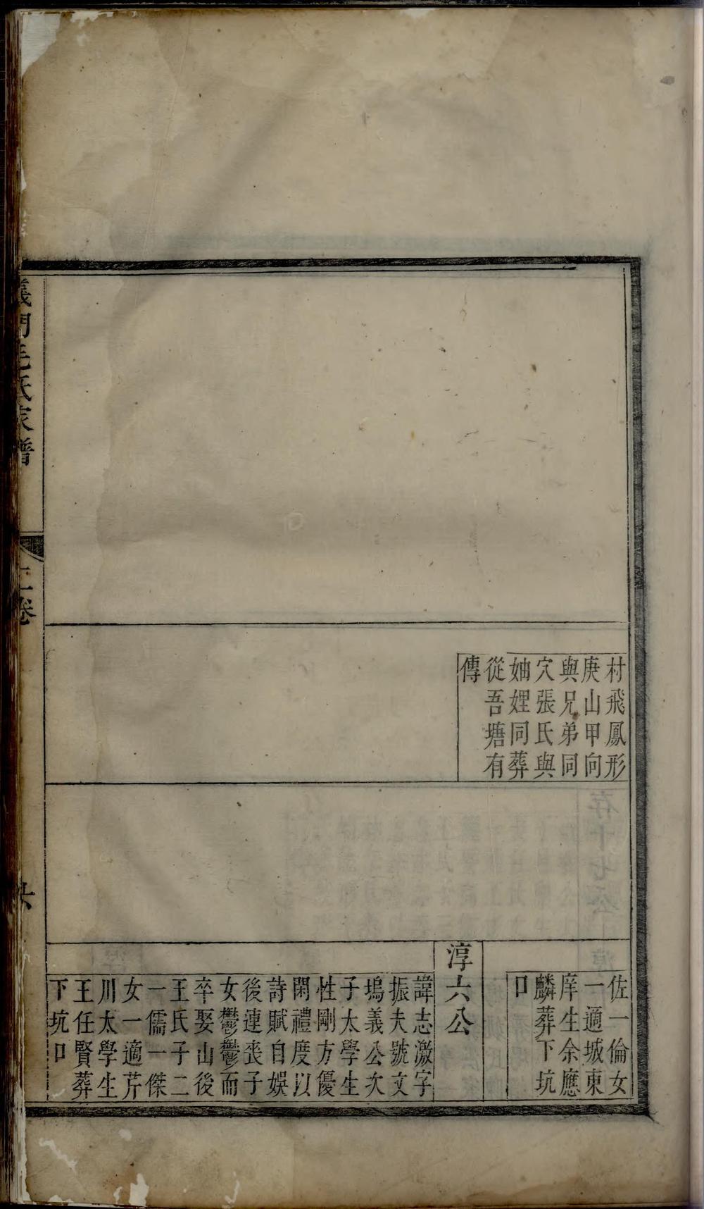 _续修泮塘义门毛氏家谱_