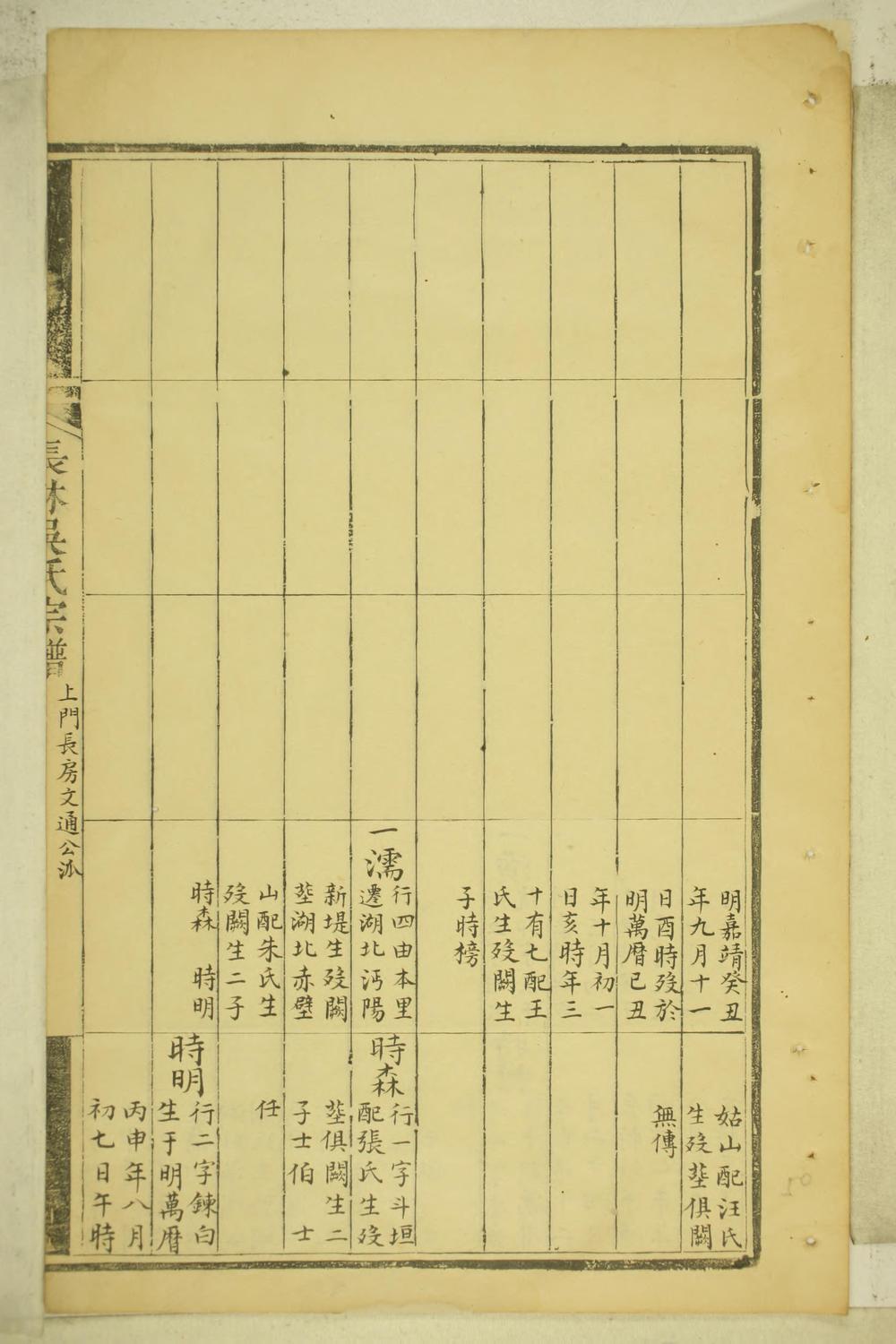 _长林吴氏宗谱_