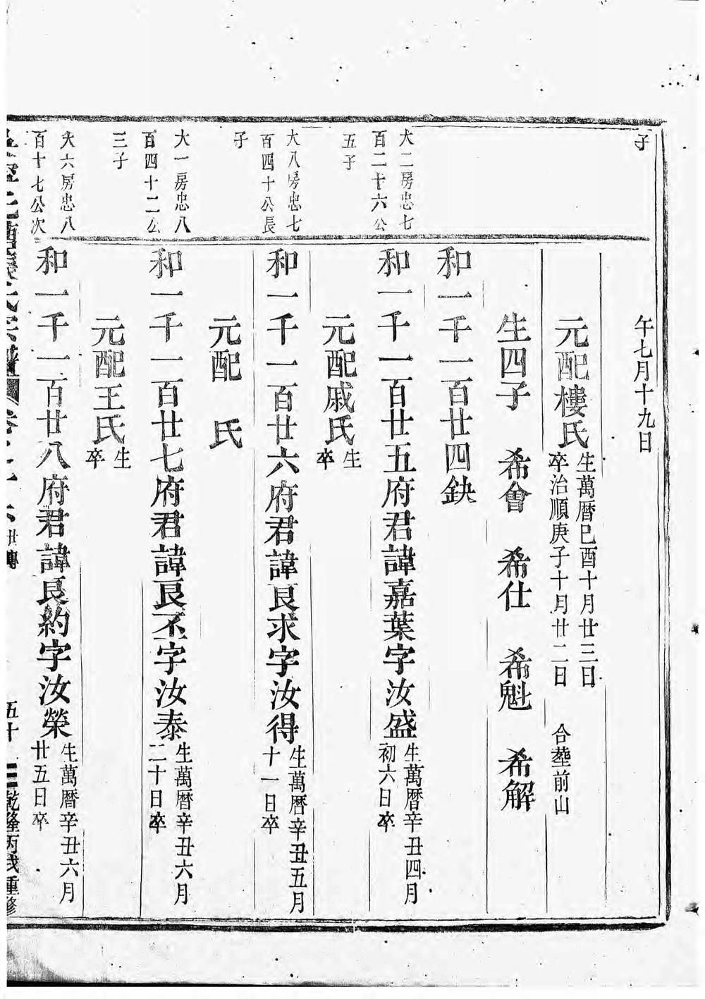 _吴宁托塘张氏宗谱_