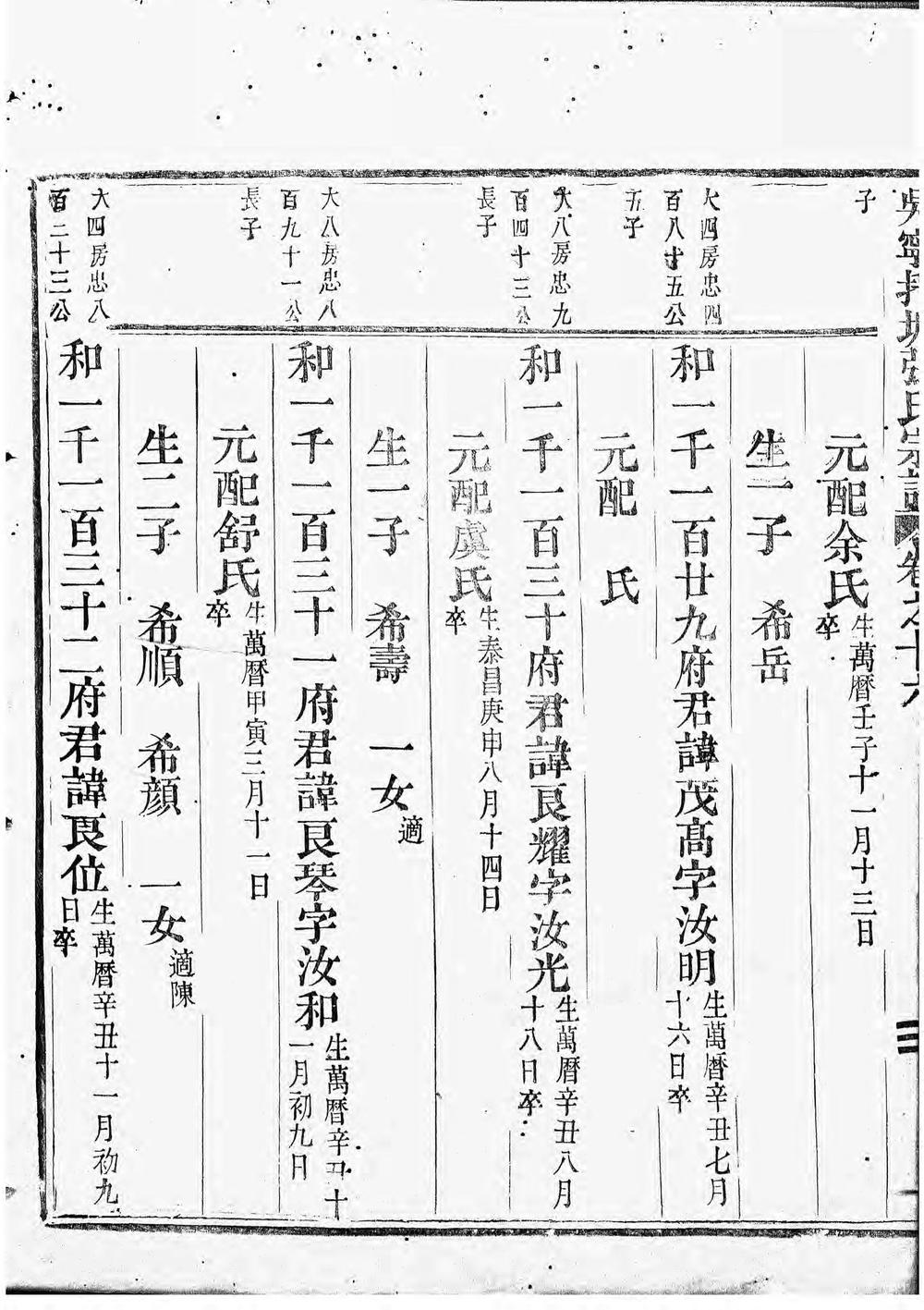 _吴宁托塘张氏宗谱_