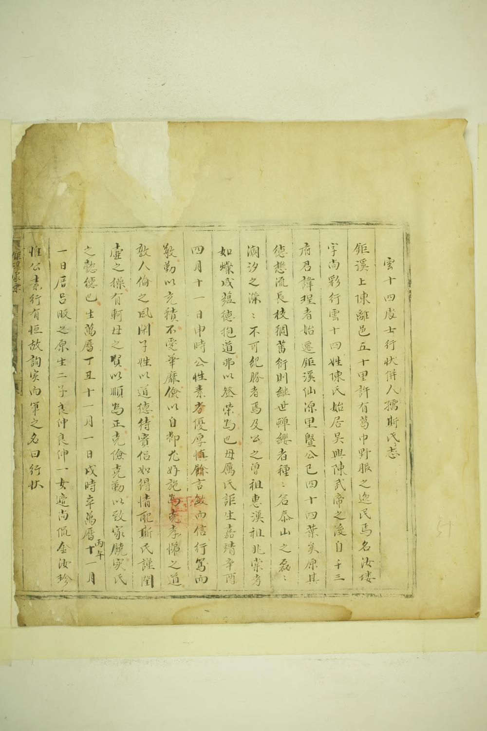 _巨溪陈氏家乘_