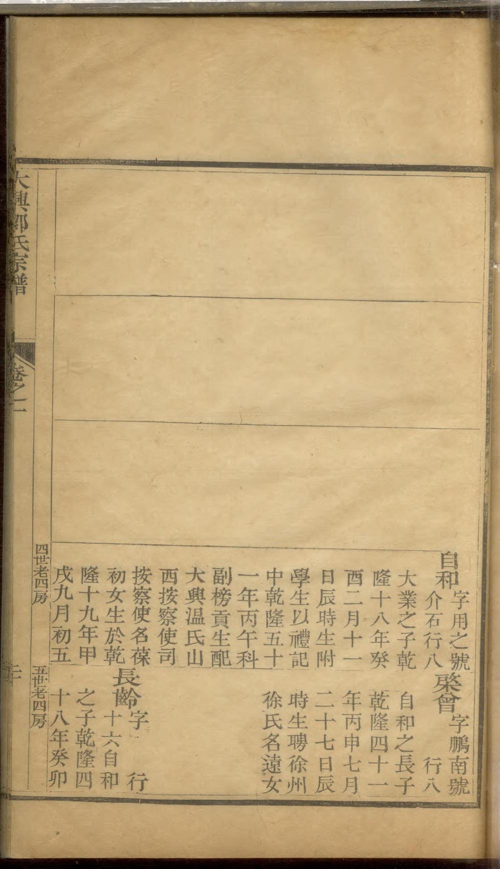 _大兴邵氏宗谱_