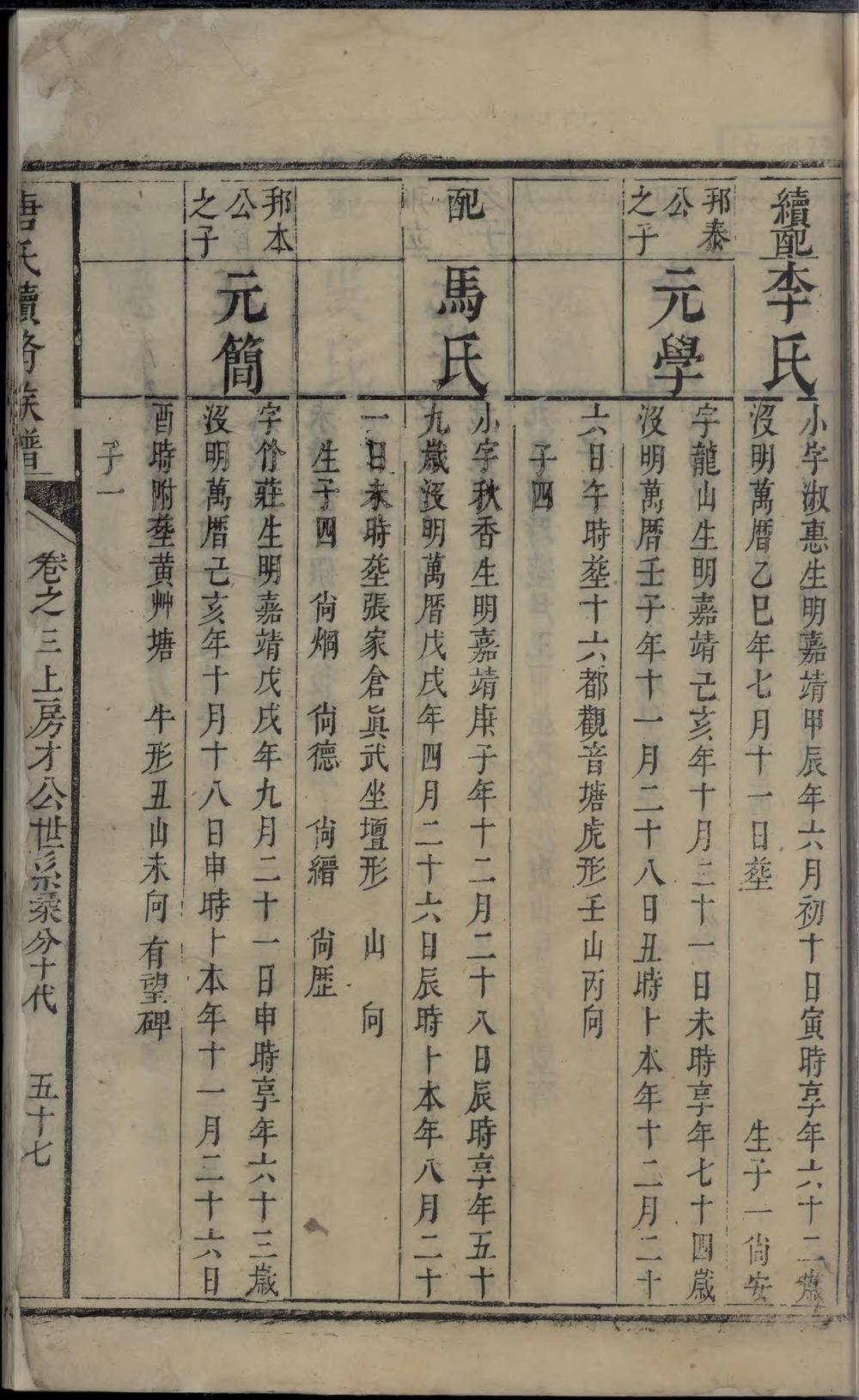 _唐氏续修族谱_