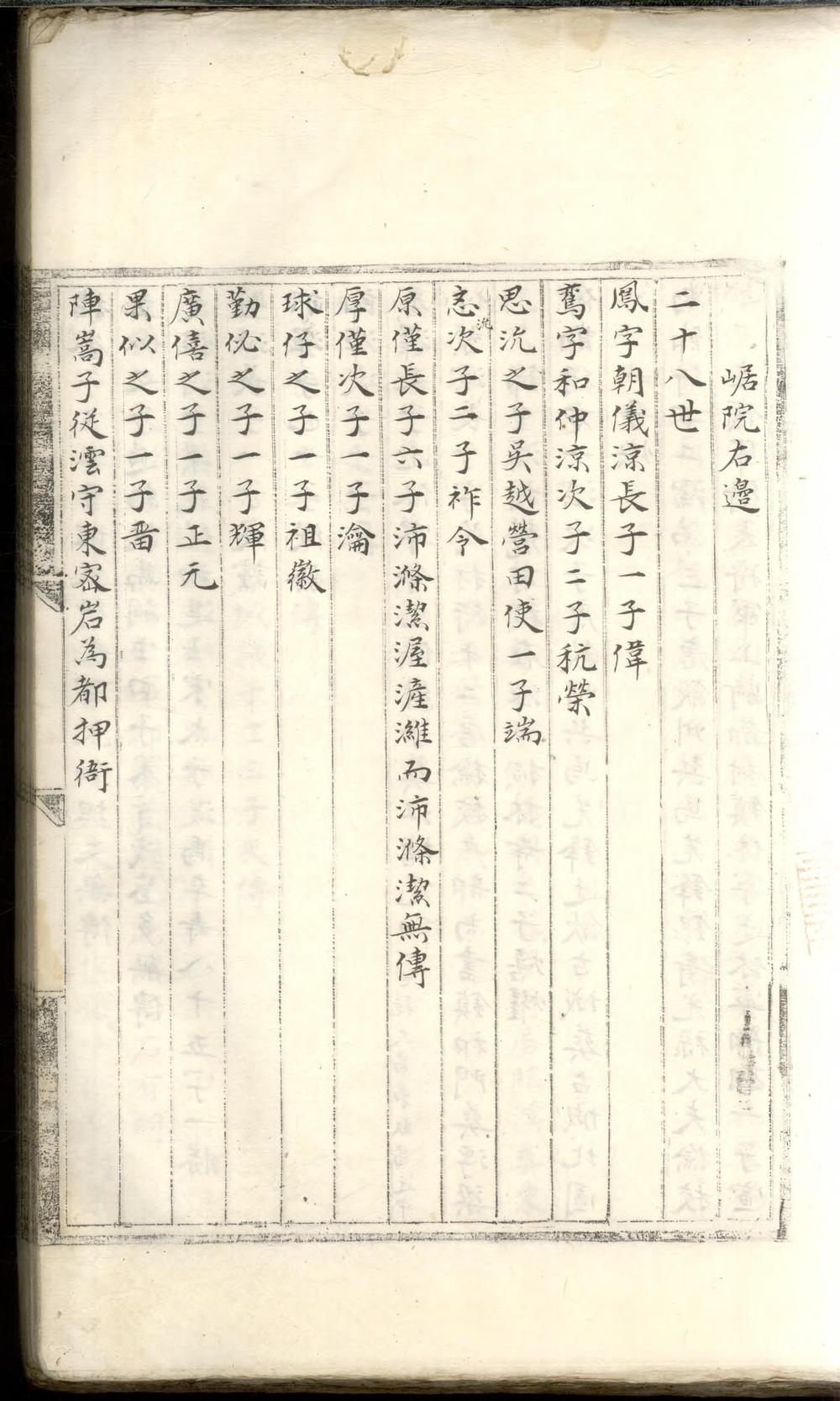 _蟾溪程氏家谱_