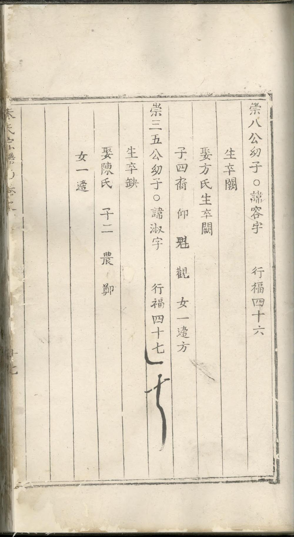 _华溪西朱朱氏宗谱_