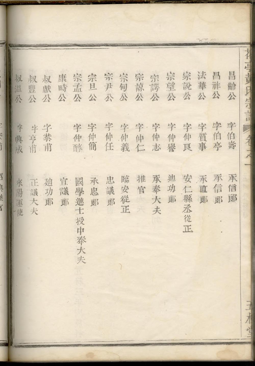 _花亭黄氏宗谱_