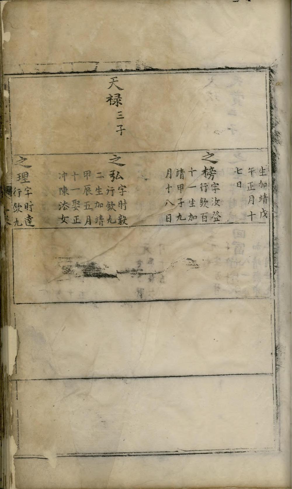 _祁门清溪郑氏家乘_