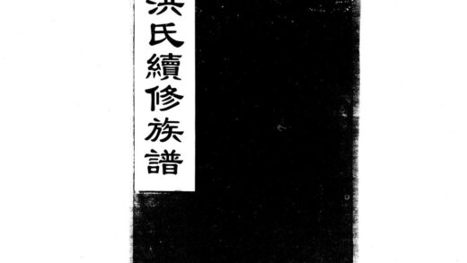 01901 洪氏续修族谱 0.jpg