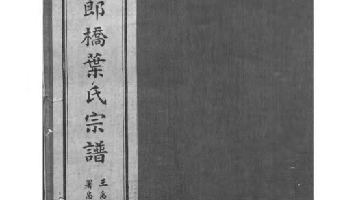 01926 镇海东管乡沈郎桥叶氏宗谱 0.jpg