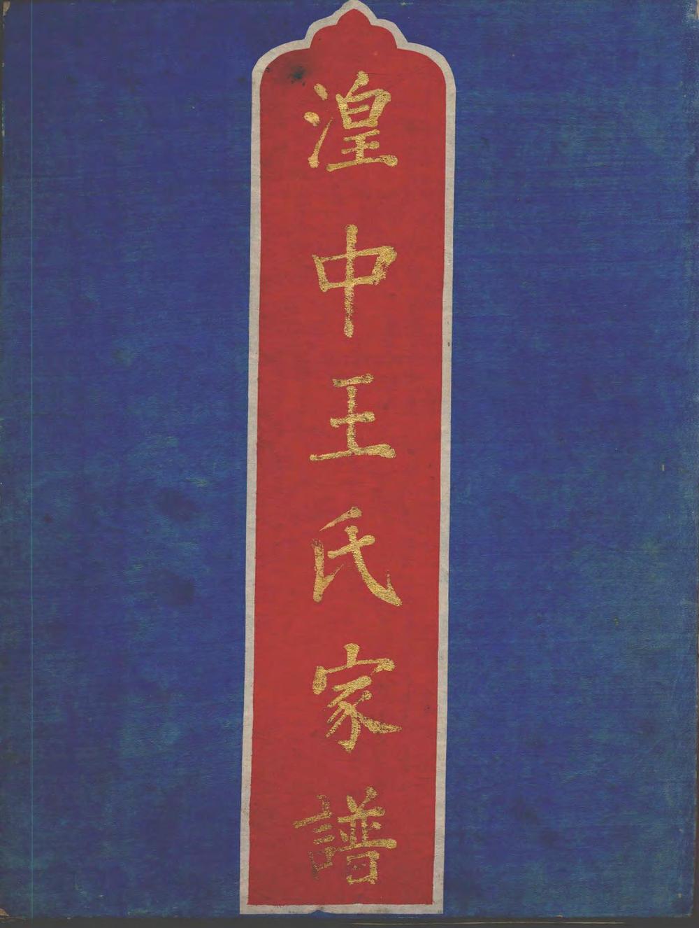 _湟中王氏家谱_