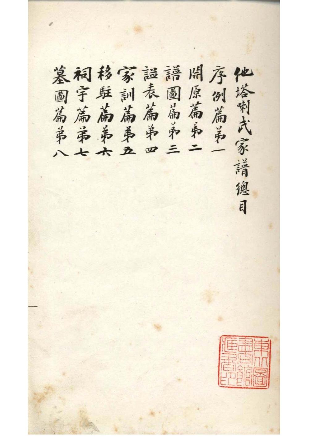 _[吉林]他嗒喇氏家谱_