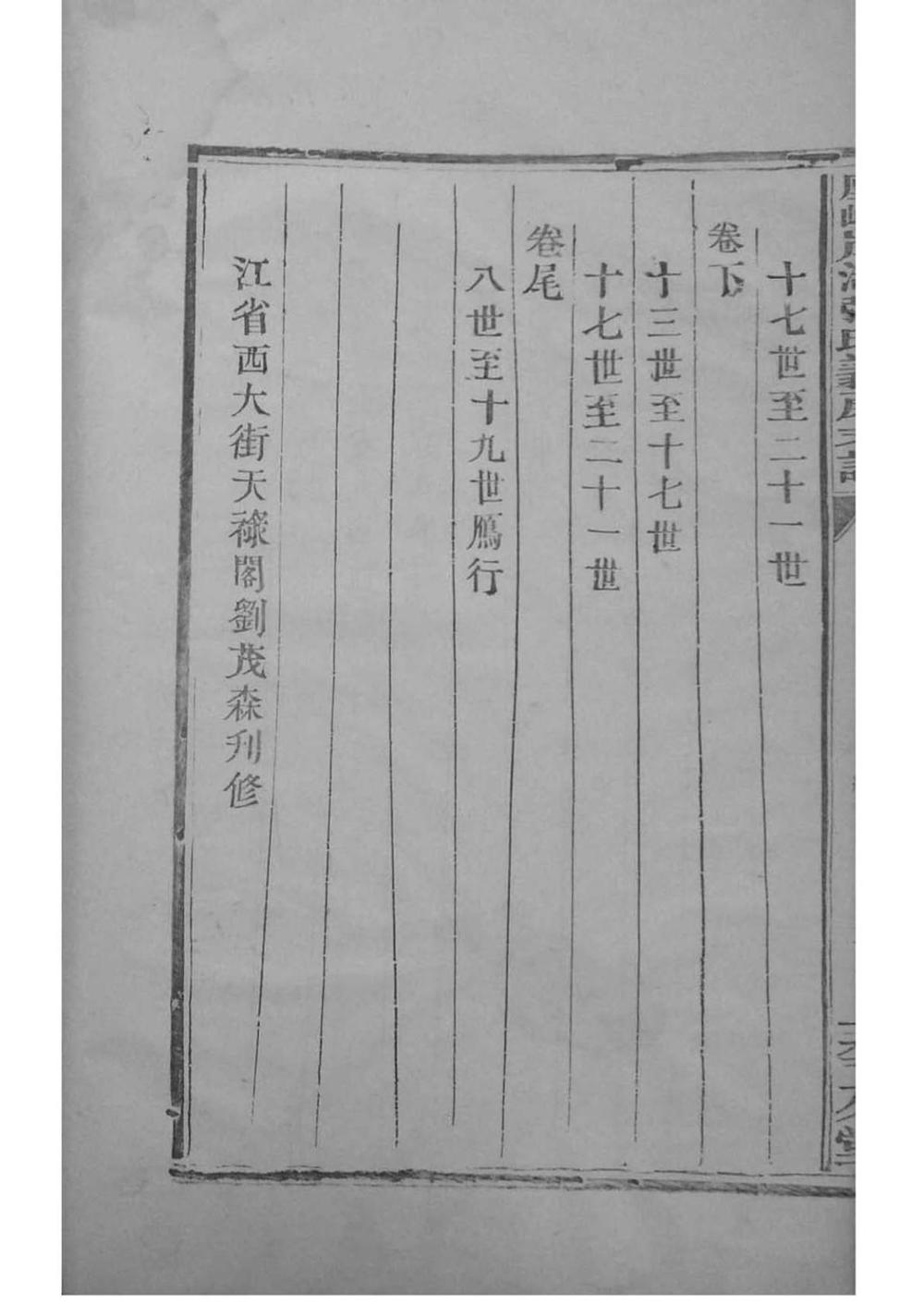 _[江西南昌]凤岐岸湖张氏义房支谱_