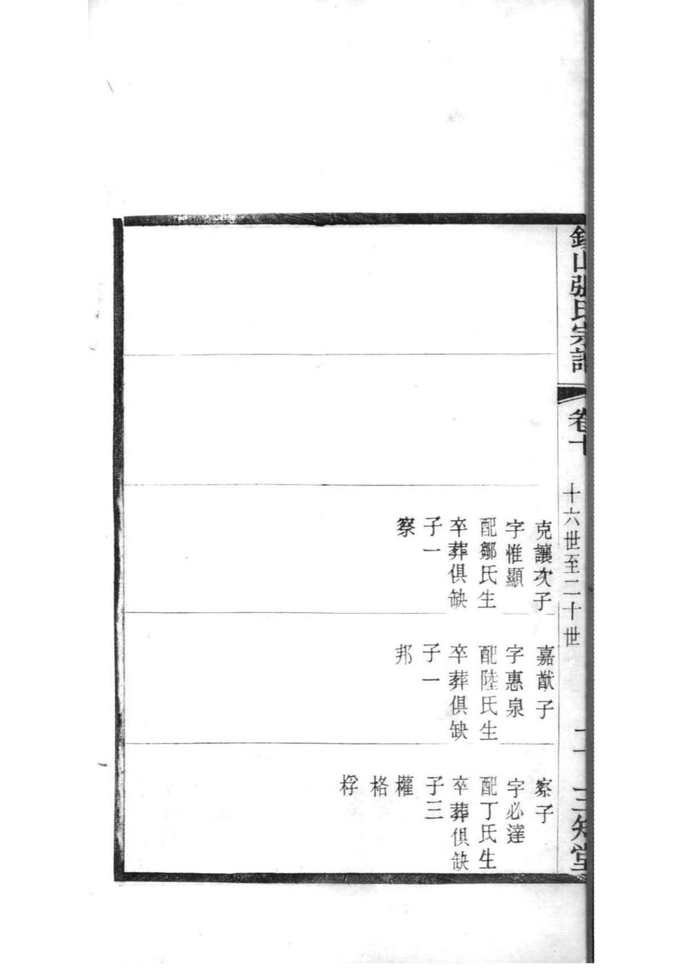 _[江苏无锡]锡山张氏宗谱_