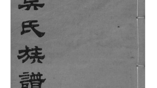 02124 江苏宜兴北渠吴氏族谱 0.jpg