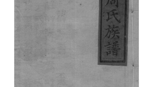 02180 湖北黄岗楚黄周氏族谱 0.jpg