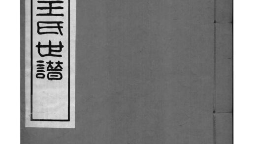 02221 江苏昆山重刻明修王氏世谱 0.jpg