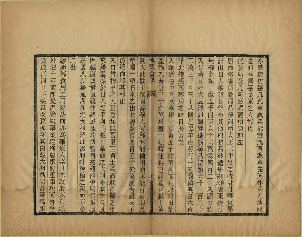 _大正博览会参观记_