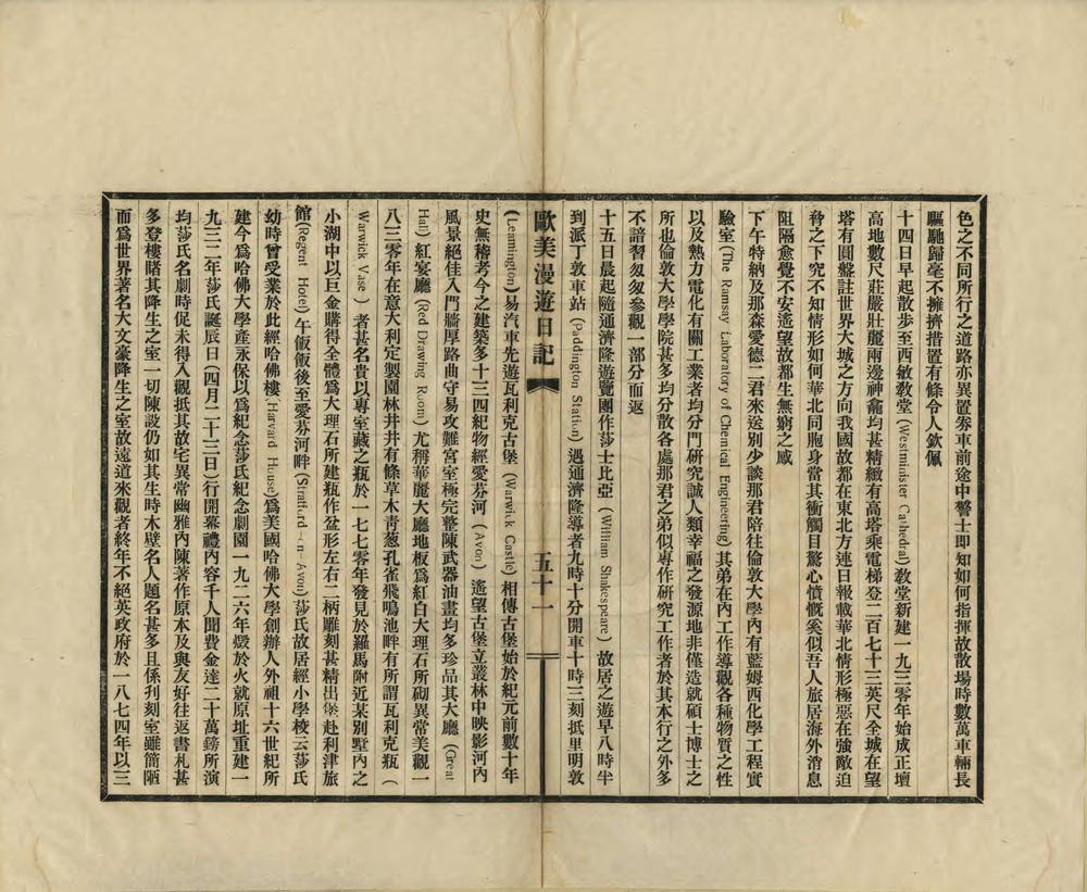 _欧美漫游日记_