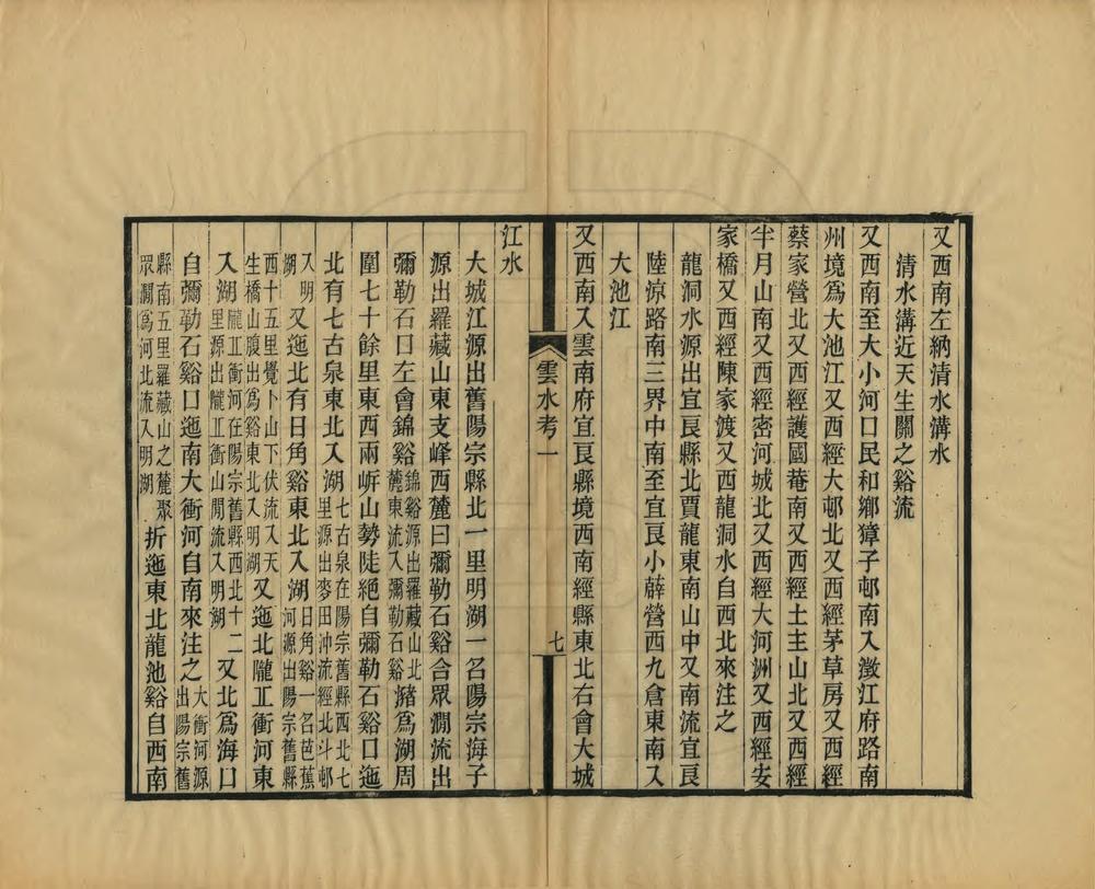 _滇南山川辨误_