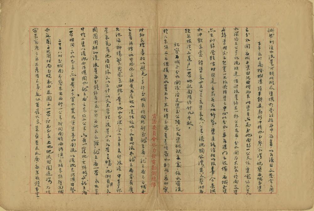 _考察哈密水利报告_