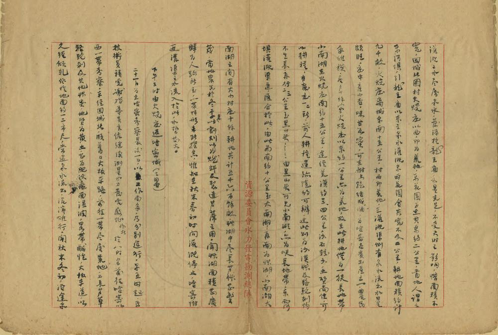 _考察哈密水利报告_