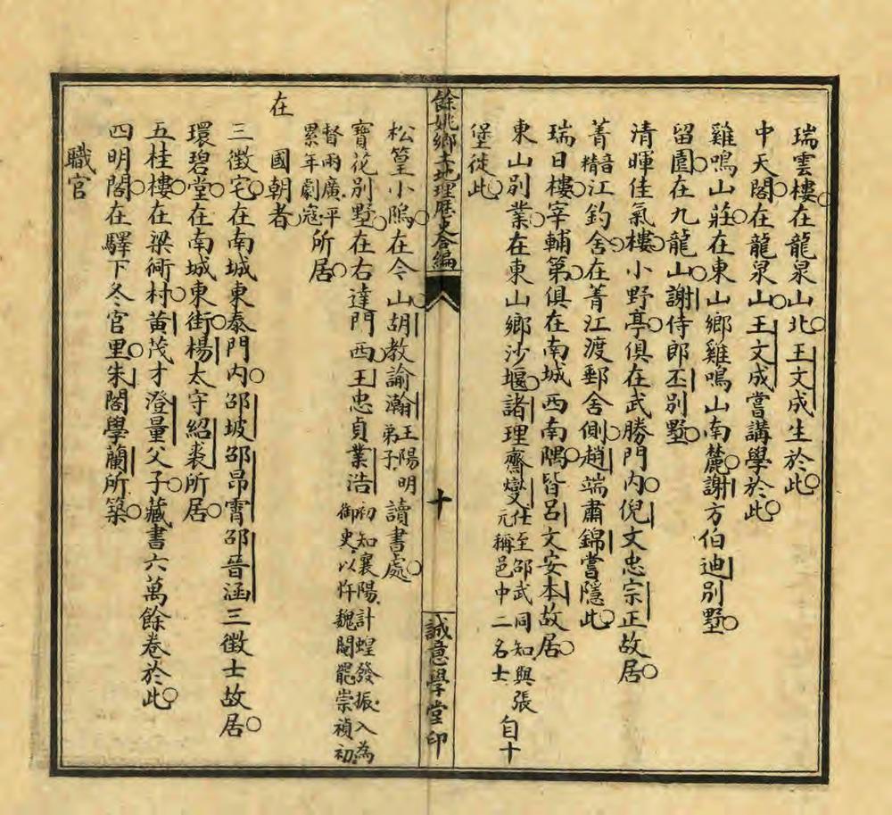 _余姚乡土地理历史合编_