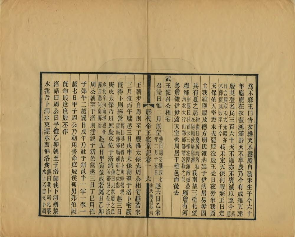 _历代帝王宅京记_