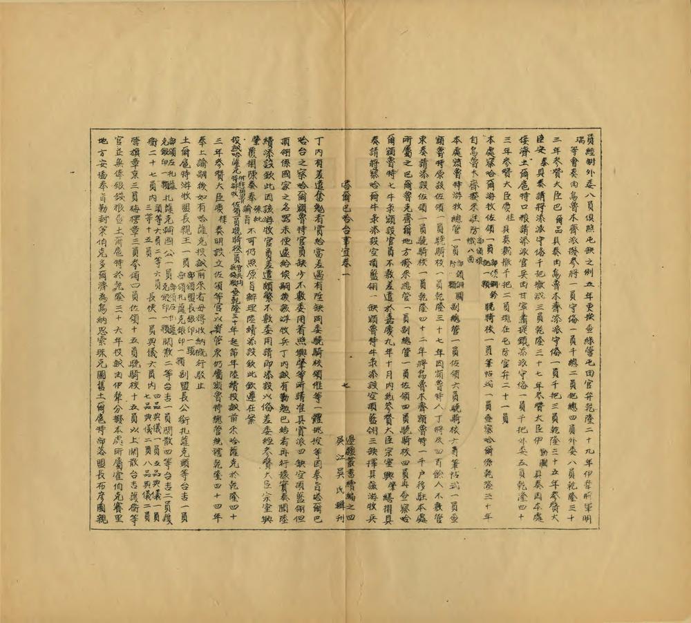 _塔尔巴哈台事宜_