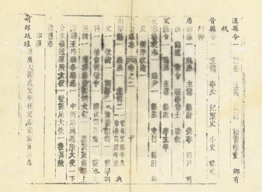 _增修赣榆县志_