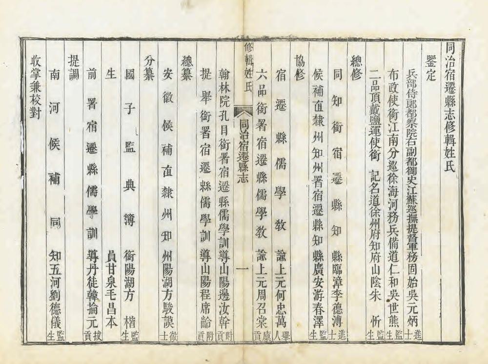 _同治宿迁县志_