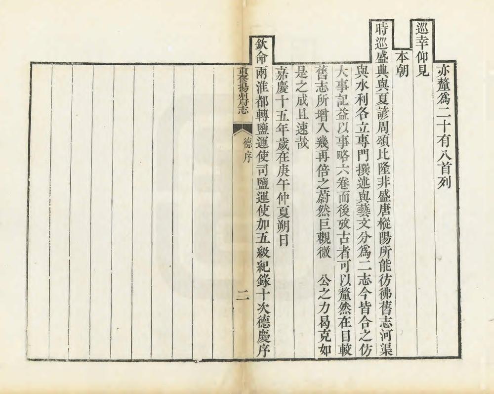 _重修扬州府志_