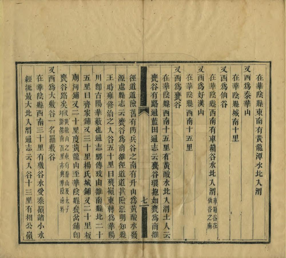 _陕西南山谷口考_