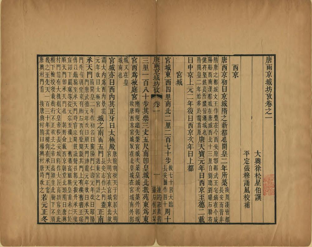 _唐两京城坊考_