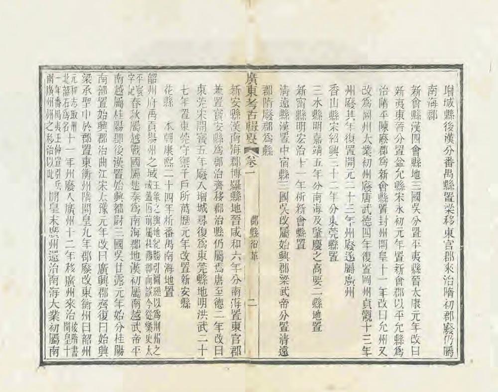 _广东考古辑要_