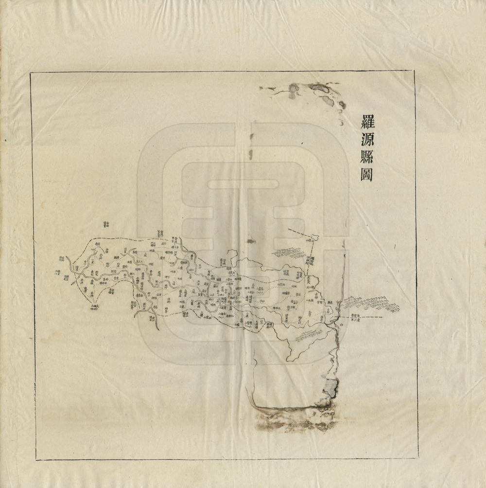 _福建内地府州县总图_