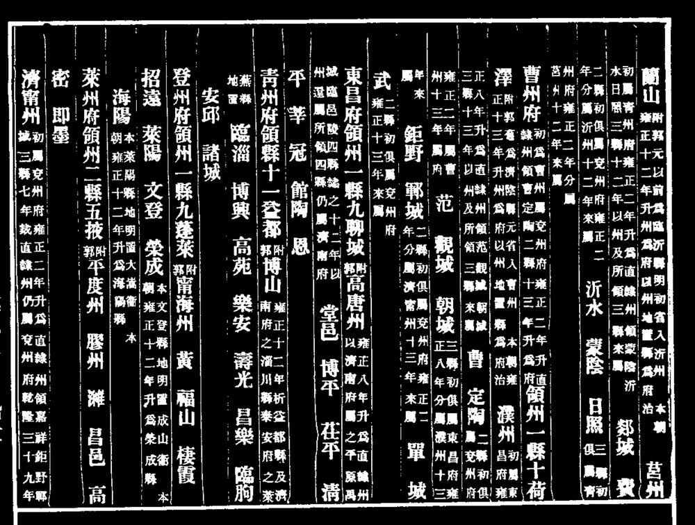 _山东通志卷十二_